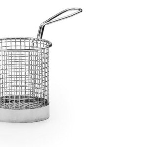 Mini frityrkorg i rostfritt